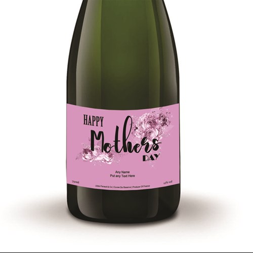 Personalised Champagne - Mothers day - Next Day Delivery